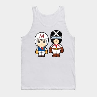 Speed Racer and Racer X Chibi Tank Top